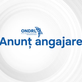 ANUNT CONCURS ANGAJARE I.P. „OFICIUL NAȚIONAL PENTRU DEZVOLTARE REGIONALĂ ȘI LOCALĂ”