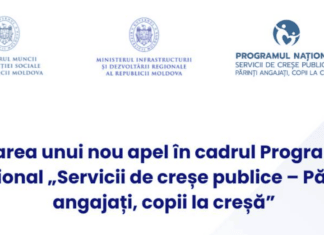 Programul Național „Servicii de creșe publice – Părinți angajați, copii la creșă”, ediția 2026