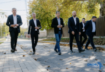 Cel de-al 175-lea drum local reabilitat prin Programul Guvernului „Europa este aproape” a fost inaugurat în orașul Nisporeni